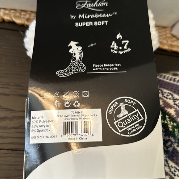 Super soft thermal slipper socks . Warm and comfortable - Picture 4 of 4